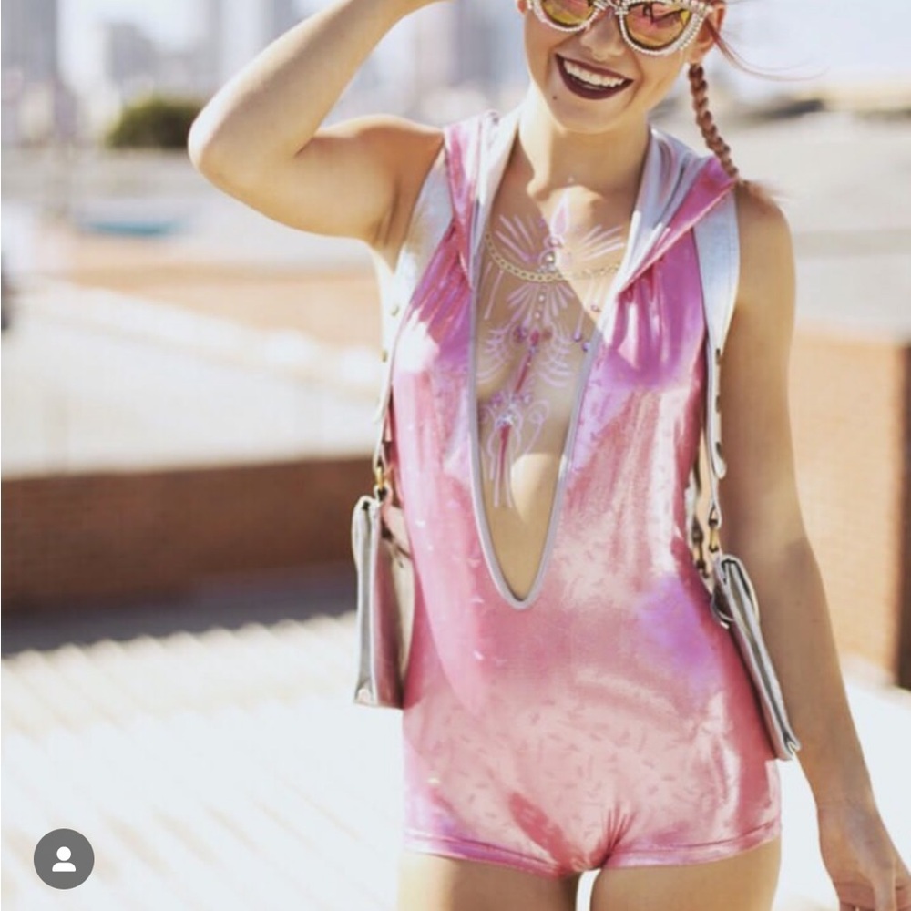 Hooded bodysuit